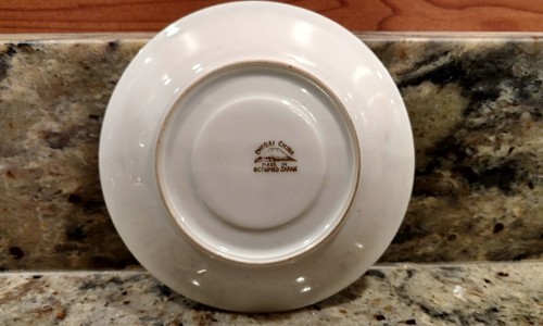 1 VINTAGE CHUGAI CHINA "OCCUPIED JAPAN" DEMITASSE/TEA CUP AND SAUCER - Picture 7 of 8