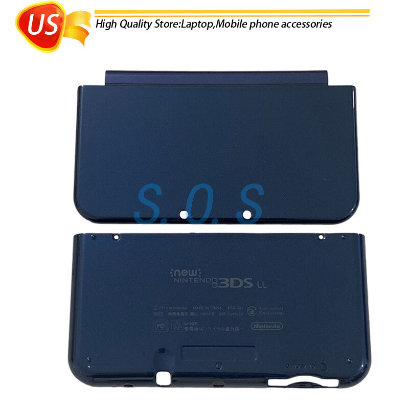 Fit New Nintendo 3DS XL 3DS LL Blue Housing Shell Top