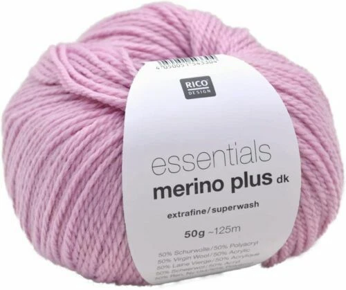 Handarbeits-Garne Einfarbig Merino