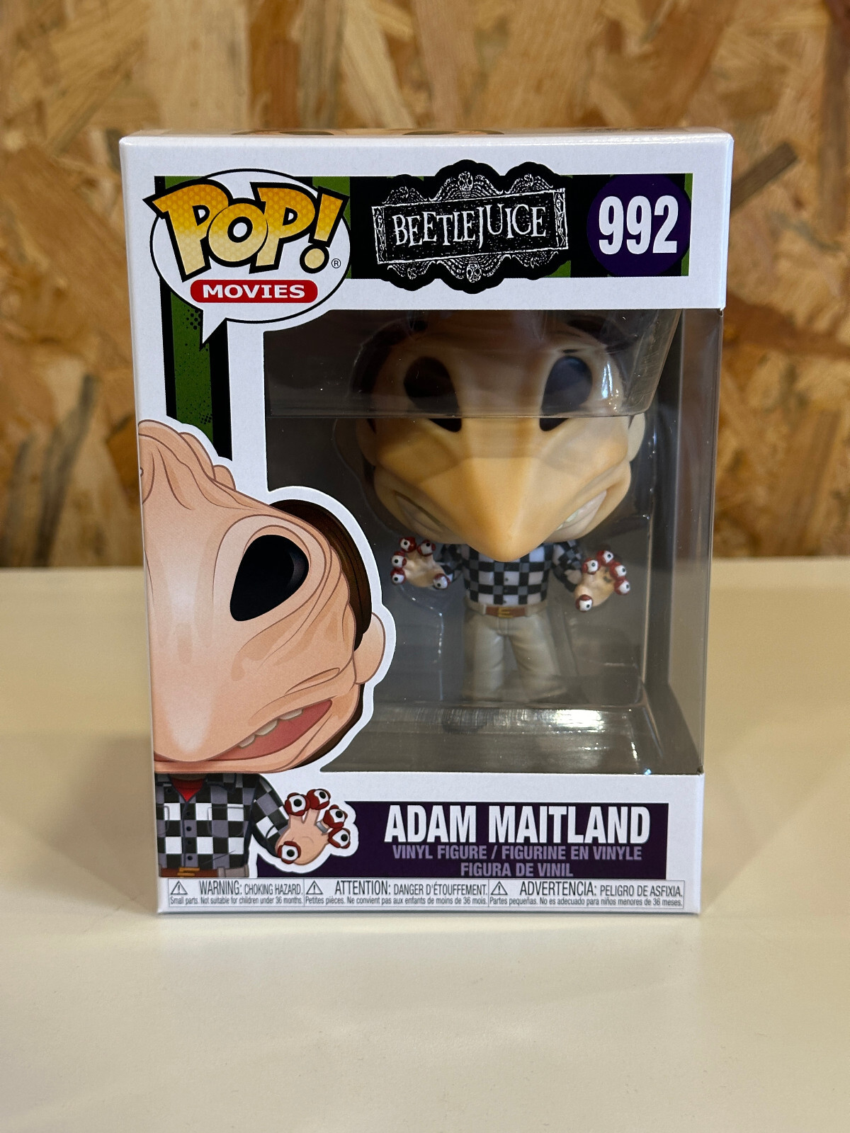 Adam Maitland Transformed 992 Beetlejuice Funko Pop Condición 10/10