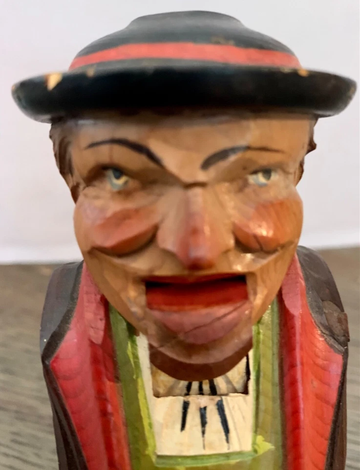 Antiguo Cascanueces ANRI Tallado a Mano - Hecho en Italia Foto 3 de 4