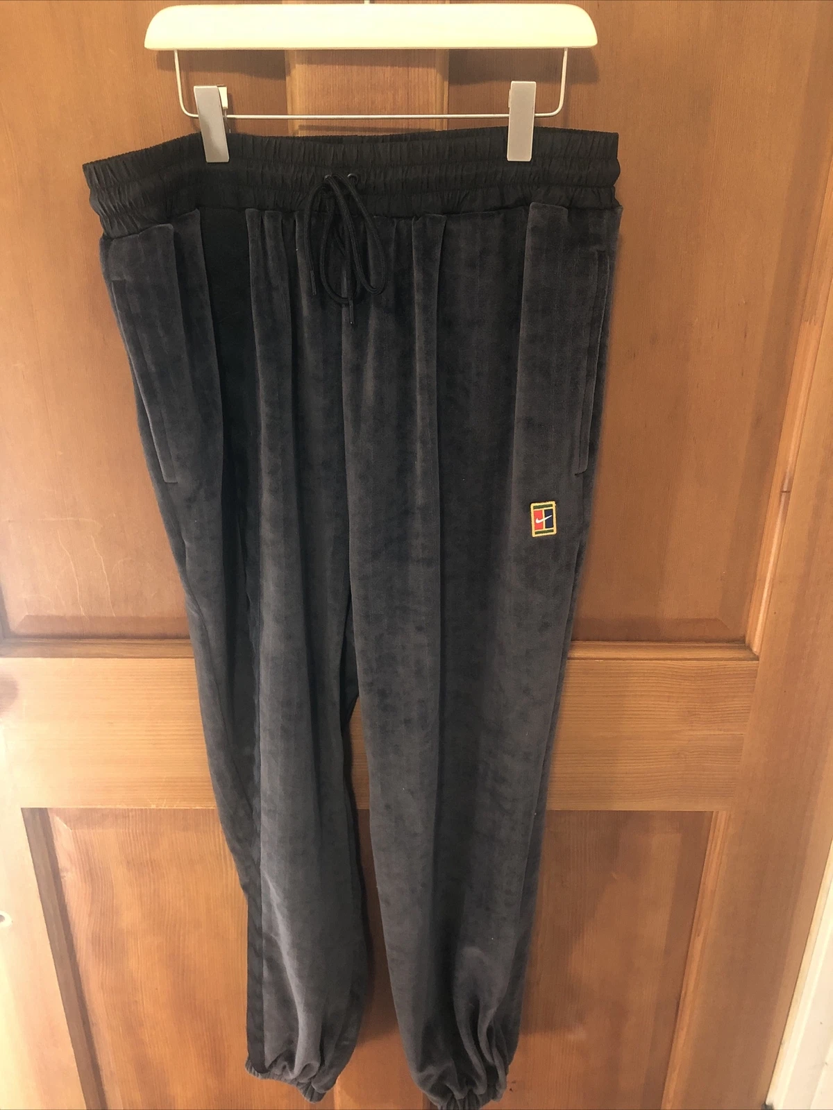 Nike Women's London Team Court Tennis Grey Pants CQ9161 010 Supreme Court