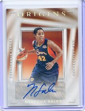 2023 Panini Origins WNBA NYKESHA SALES #LS-NSL LEGACY SIGNATURES AUTO SUN