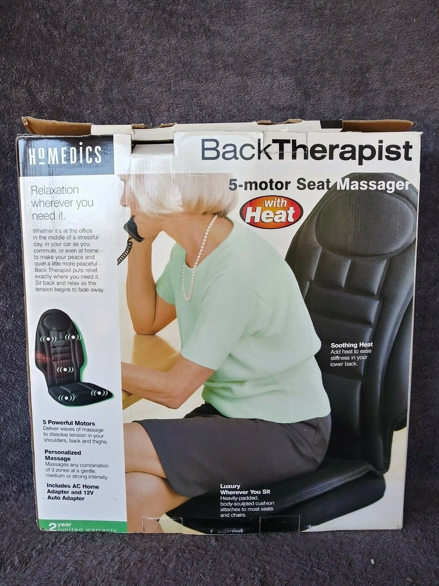 homedics vibrating massage chair Shiatsu + Kneading & Vibration Massage Cushion with Heat main image 1