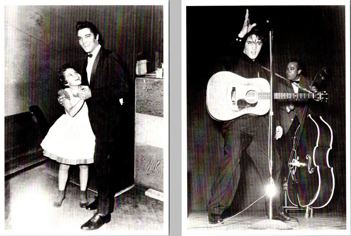 2~4X6 REPRO Postcards ELVIS PRESLEY~1955 With BRENDA LEE