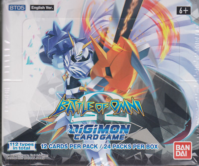 Digimon Battle of Omni Card Game BT05 Box | eBay Digimon Battle of Omni Card Game BT05 Box | eBay
