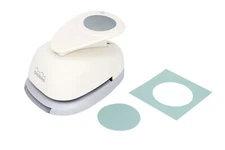 Bira Craft 1.5 inch Circle Lever Action Craft Punch for Paper Crafting Scrapbook