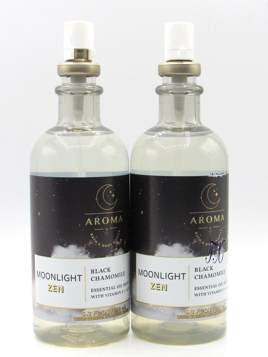 BATH & BODY WORKS MOONLIGHT ZEN BLACK CHAMOMILE PILLOW BODY MIST