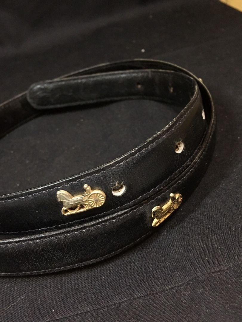 Celine Belt for Women Black Gold Buckle Carriage Stylish Celine Belt for Women Black Gold Buckle Carriage Stylish