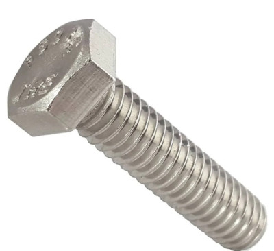 M10 10mm SECHSKANTSCHRAUBEN VOLLGEWINDE METRISCH SCHRAUBEN A2 EDELSTAHL 