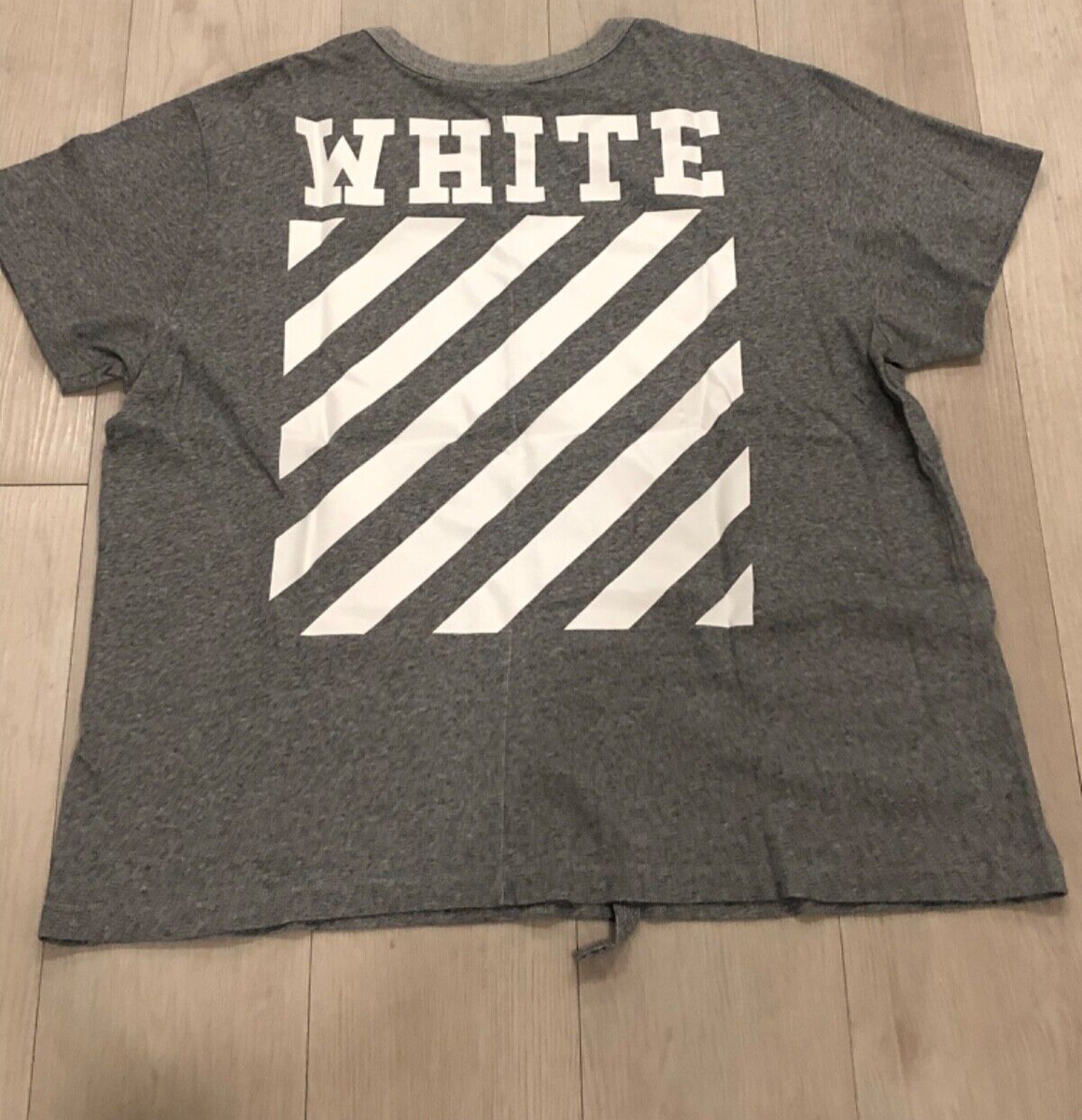OFF-WHITE C/O VIRGIL ABLOH SPRING/SUMMER 2015 GREY T-SHIRT XL | eBay