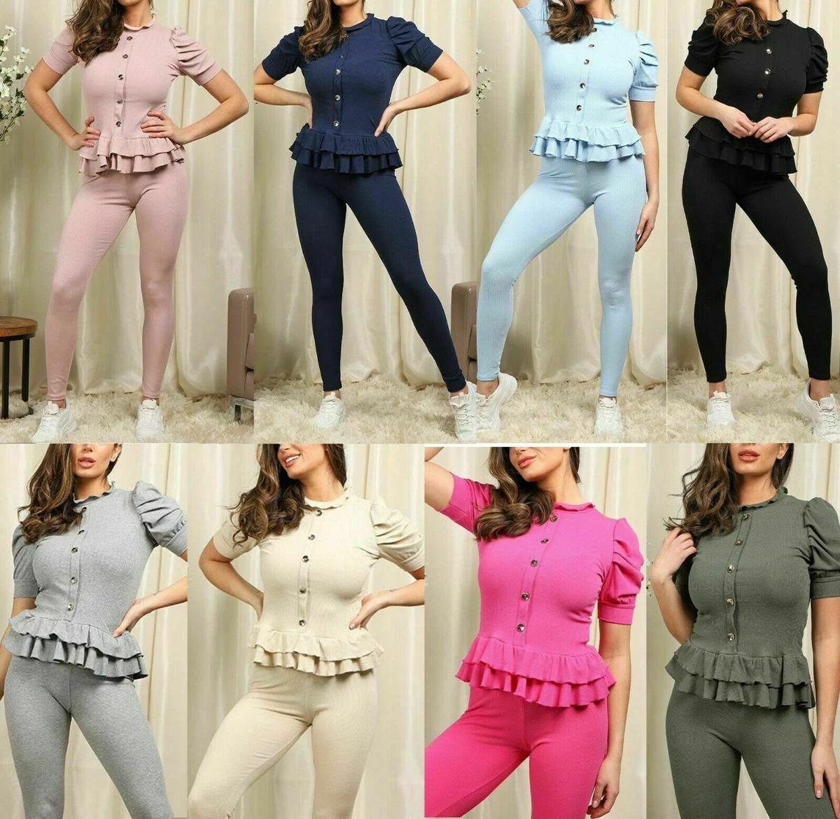 Peplum tracksuit sales