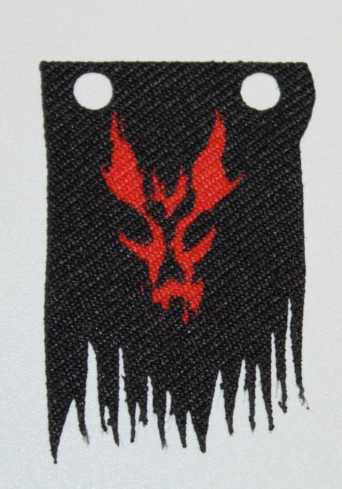 Banner Fahne Flagge Moria Orks Herr der Ringe 3,5cm x 5cm