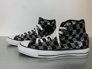 chuck taylor silver sequin converse
