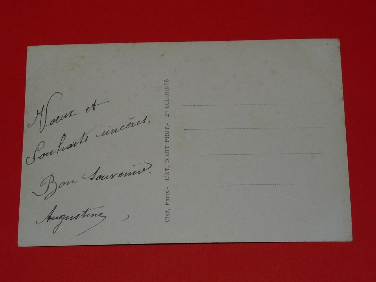 Carte Postale Patriotique Française – CPA Ancienne – Thème Militaire – Occasion