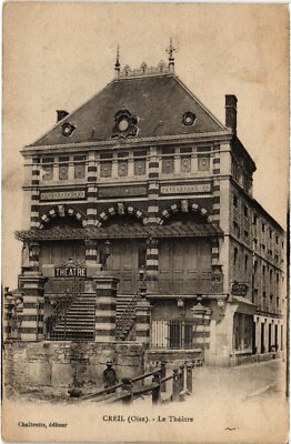 CPA Creil Le Théatre (1185889)