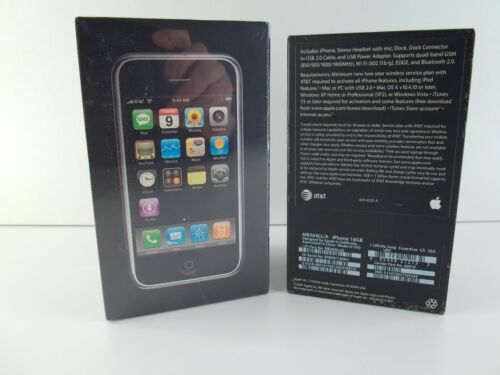 Apple iPhone 2g 16gb 1st Generation A1203 - *Matching Box - Complete Set* Rare - Picture 22 of 24