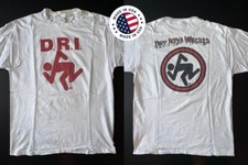 D.R.I. Dirty Rotten Imbeciles Band Double SIded T Shirt Full Size S-3XL