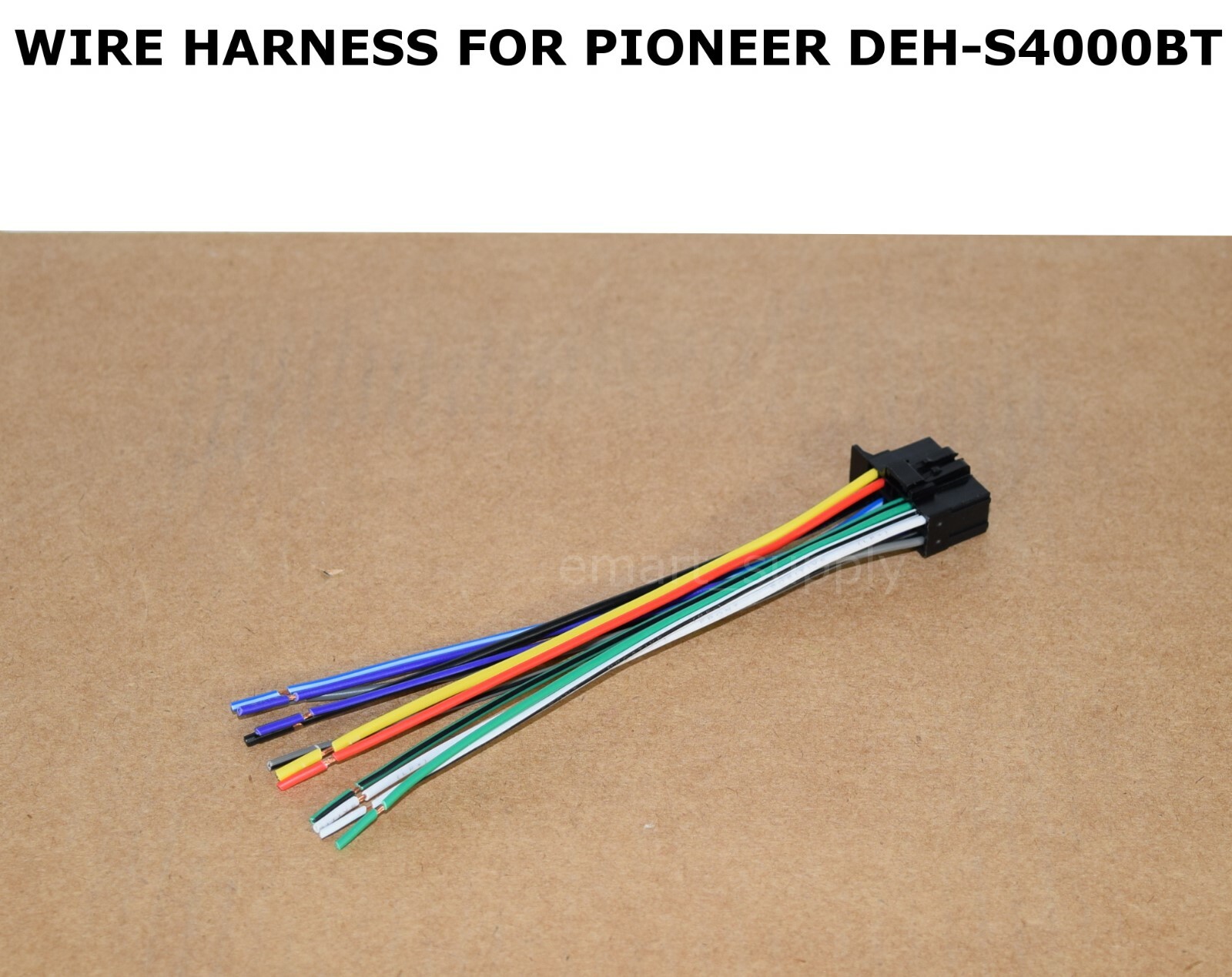 New Wire Harness for Pioneer DEHS4000BT DEH-S4000BT Car Stereo Receiver