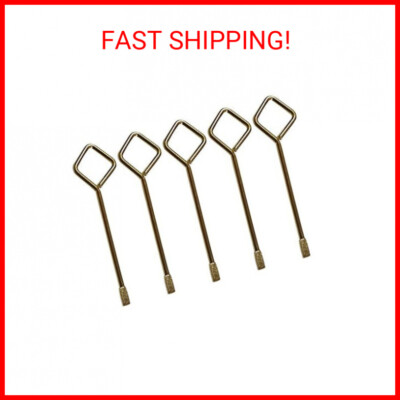 Interior Door Emergency Key Pin for Bedroom Bathroom Privacy Door Lock - 5 Pack