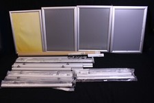 FRANKEN Klemmleisten + Plakatrahmen 43-71 cm Aluminium Silber Werbung Plakate