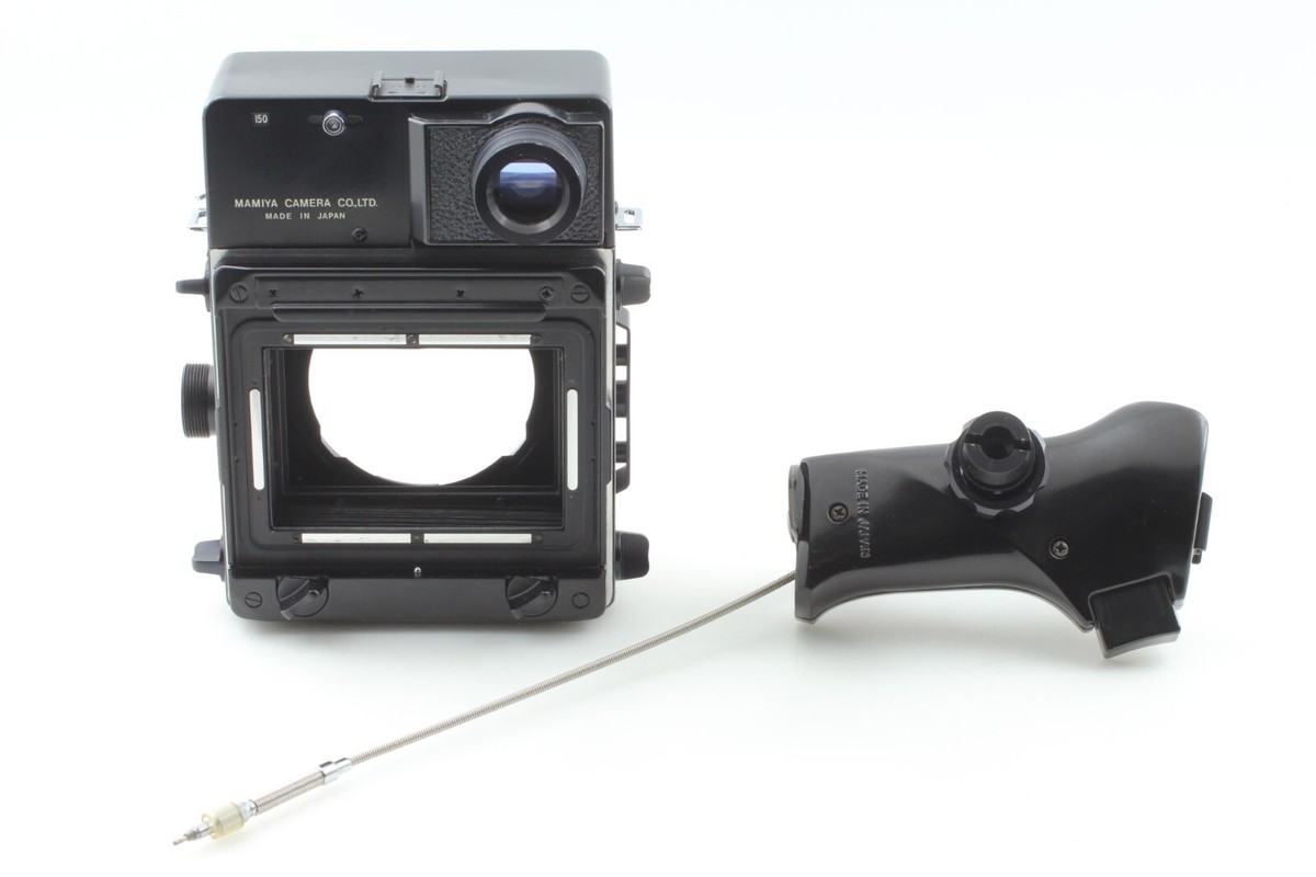 AS-IS] Mamiya Press Super23 Body FilmCamera + Grip from Japan
