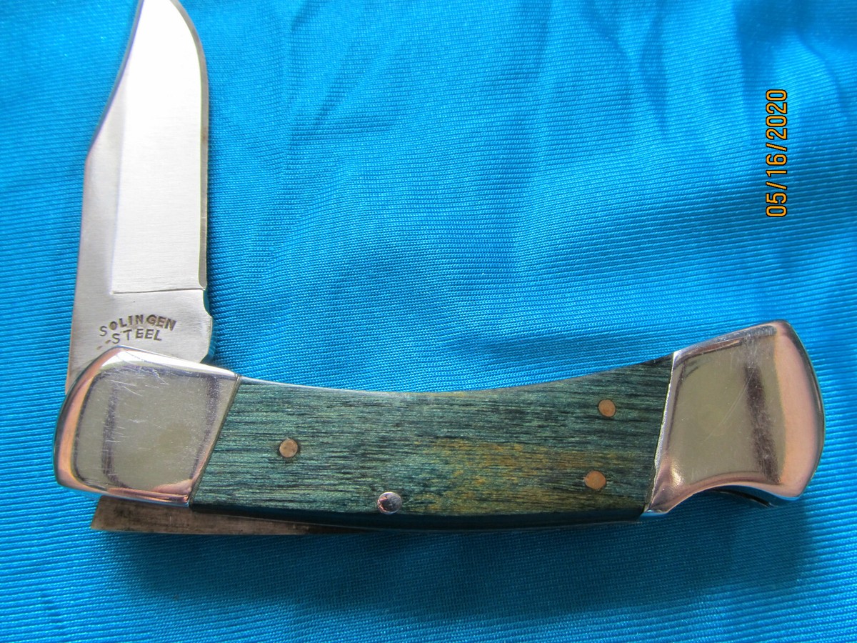 CHEROKEE NUMBERED 102 GREEN POCKET KNIFE | eBay