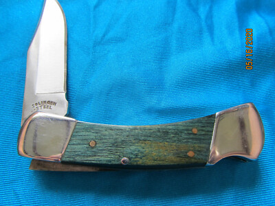 CHEROKEE NUMBERED 102 GREEN POCKET KNIFE | eBay