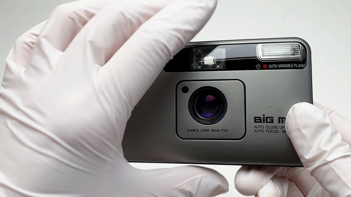 ▷ [N MINT w/Case] Konica Big Mini BM-201 Point & Shoot 35mm