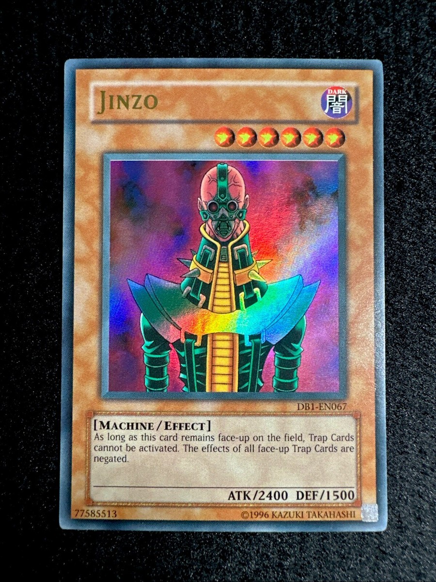 🔥 YUGIOH • JINZO • ULTRA RARE • DB1-EN067 • DARK BEGINNING 1