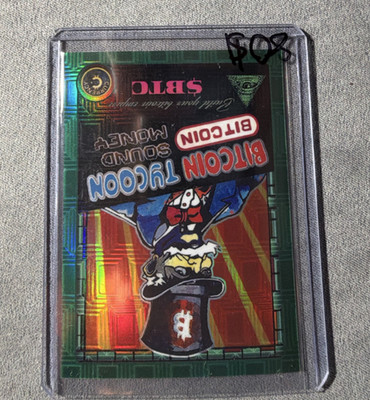 CARDSMITHS Currency Cred Satoshi Nakamoto #119 Serial Numbered Trading Card 2025
