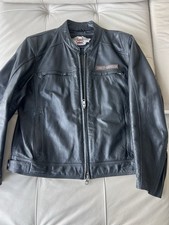 Blouson Cuir Noir Harley Davidson XL