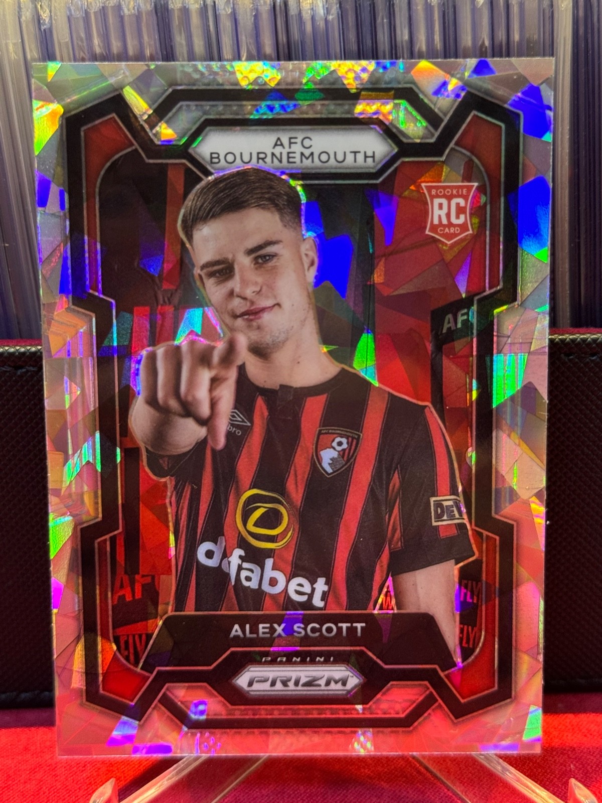 2023-24 Panini Prizm Premier League Ice Prizm Alex Scott #238 Rookie RC