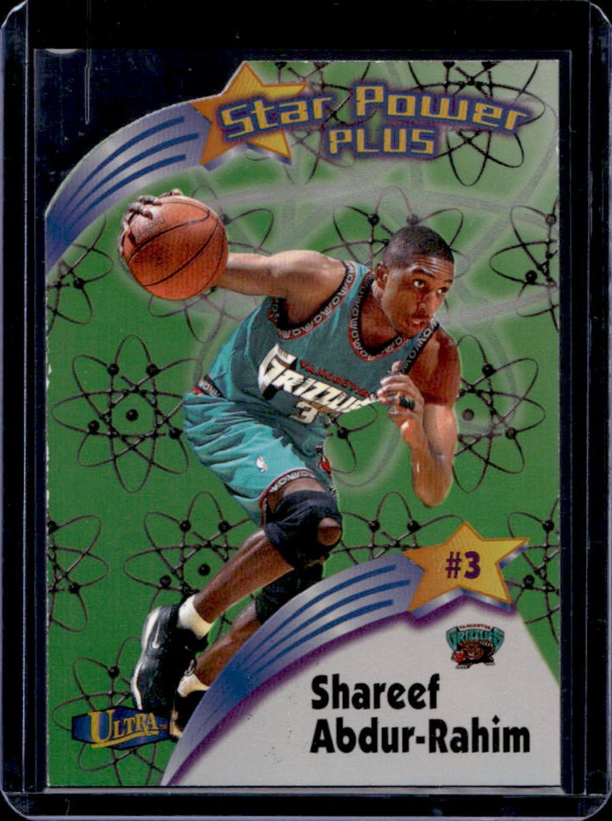 1997-98 Fleer Ultra Shareef Abdur-Rahim Star Power Plus #9 SPP Grizzlies