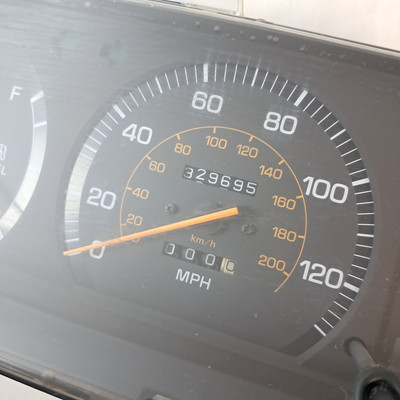 TOYOTA CAMRY パネル時計【日本製】 87-91 Toyota Camry Speedometer Instrument Cluster Manual