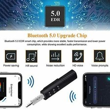 Wireless Bluetooth 5.0 Receiver Adapter 3.5mm Jack For Car Music Audio Aux A2dp