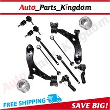 Rodamiento de rueda de extremo de varilla de amarre de rótula de brazo de control delantero de 12 piezas para 05-08 Mazda 3