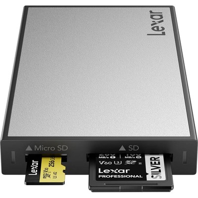 Lexar Professional Workflow Reader SD/MicroSD Reader UHS-I/UHS-II USB 3.2 Gen2