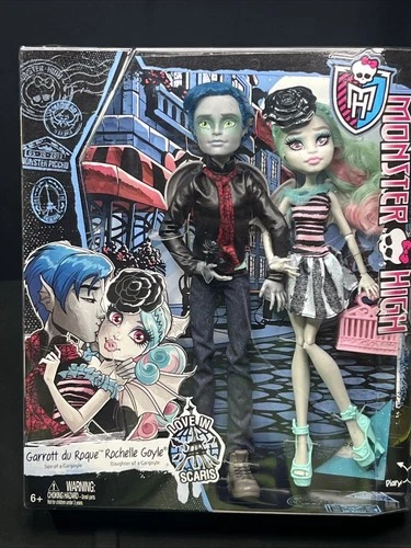 Monster High Love in Scaris Garrott du Roque & Rochelle Goyle Doll Set New Rare