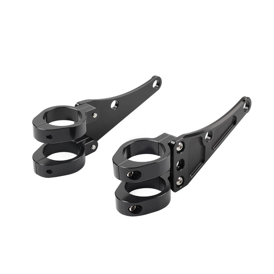 37MM Scheinwerferhalterung Halterung Klammer Gabelrohrhalterung für Harley - Image 4 of 4