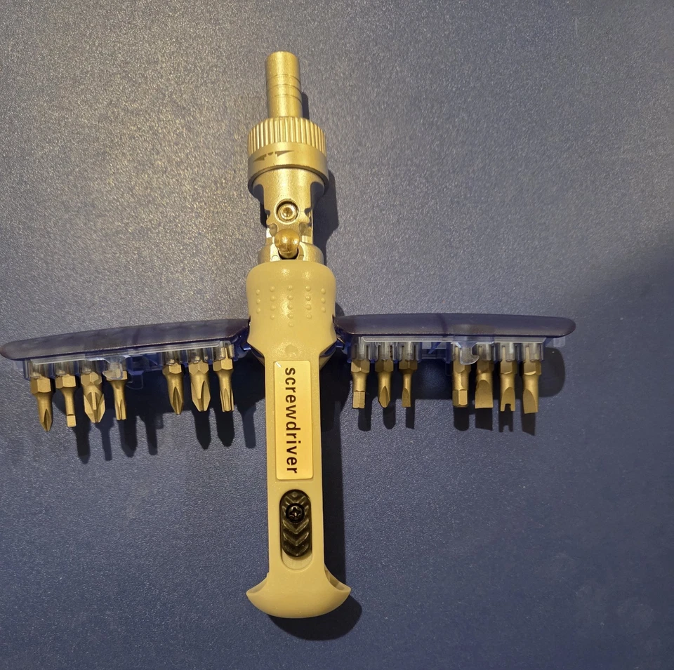 Conjunto de chaves de fenda catraca magnética 14 em 1 multi chave de fenda, catraca, ângulo rotativo - Imagem 3 de 4