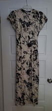 NWT Zara Black/cream Small Dress