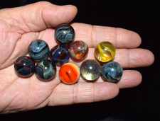 Lot of 10 ALL Top Picks JABO/DAS Translucent collector's marbles .718" MINT