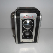 One Vintage Kodak Duaflex II Camera with Kodet Lens - Untested