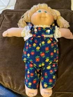 1982 Cabbage Patch Kid Doll Green Eye Used As Is.