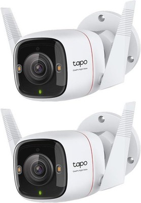 Tapo TP-Link C310P2 2x Überwachungskamera Außen WLAN IP Kamera 3MP Hochauflösung