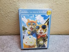 "Cats' Selfie", Fishwisdom 500 Piece Jigsaw Puzzle, New- Sealed