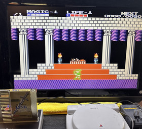 Zelda II: The Adventure of Link Gold (NES, 1988) Great Condition, Tested!
