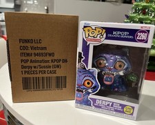 NUOVO IN MANO AUTENTICO GLOW Derpy con Sussie K-Pop Demon Hunters Funko Pop #2260