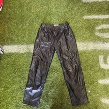 Evan Davies Vintage Black Leather Pants